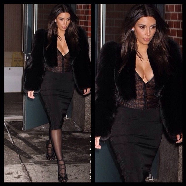 Last nights look- #TomFordJacket #StelkaMcCartneyTop #LanvinSkirt #KardashianKol...