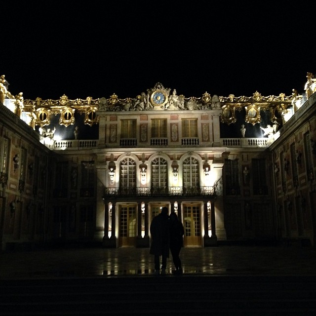Versailles after dark...