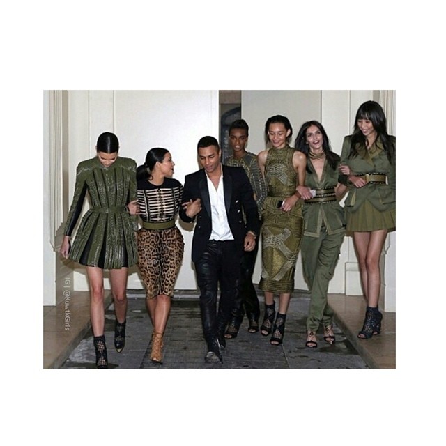 #Balmain #Army @olivier_rousteing...