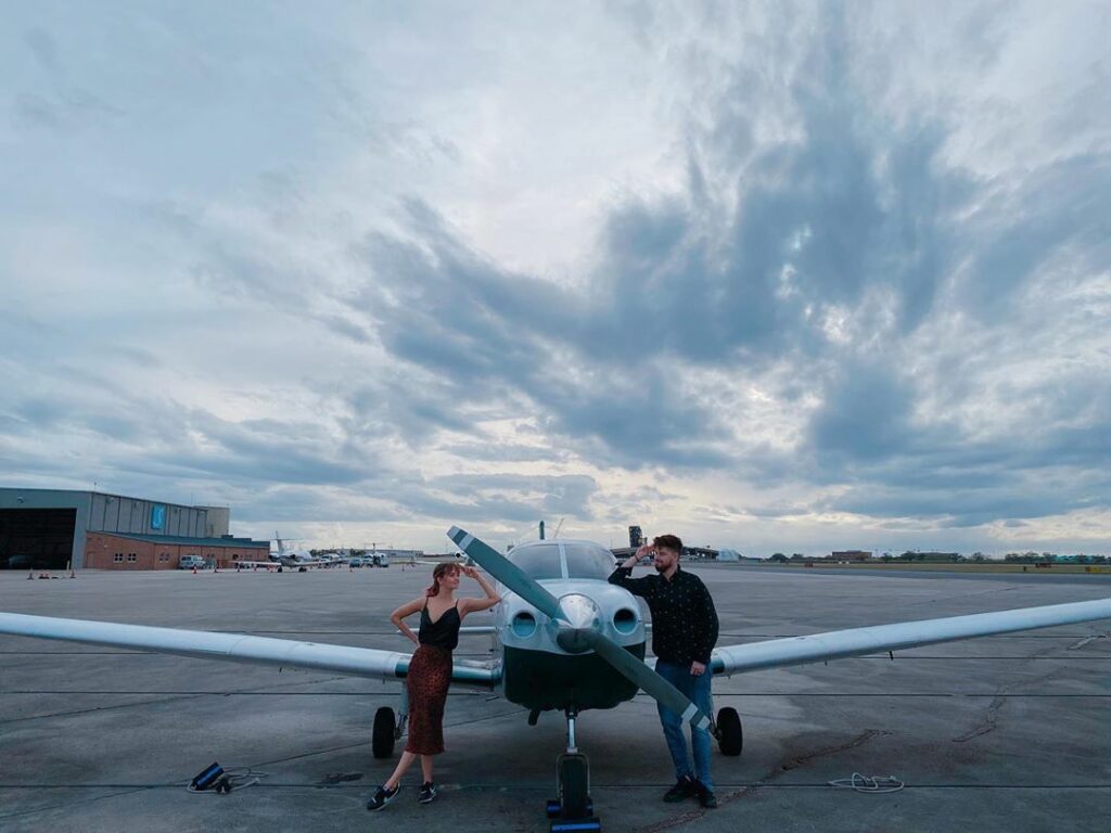 we went on a tour over New Orleans in this tiny plane!!  ...what else did you th...