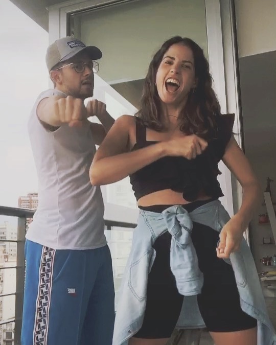 Pinto baile el miércoles a la tarde @ruggeropasquarelli  (Acá nuevamente copiand...