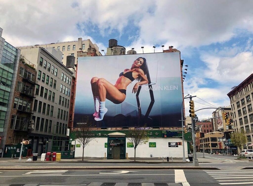 @calvinklein in SOHO by @mario_sorrenti...