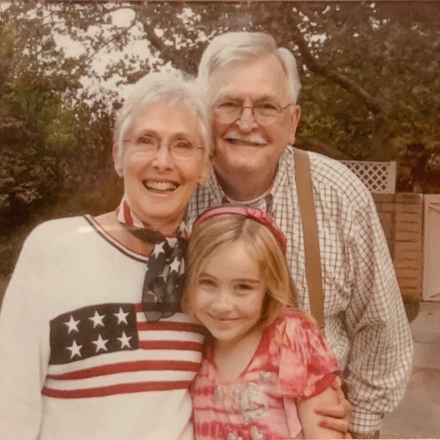 Sabrina Carpenter Rest In Peace Grandpa the silliest most loving soul