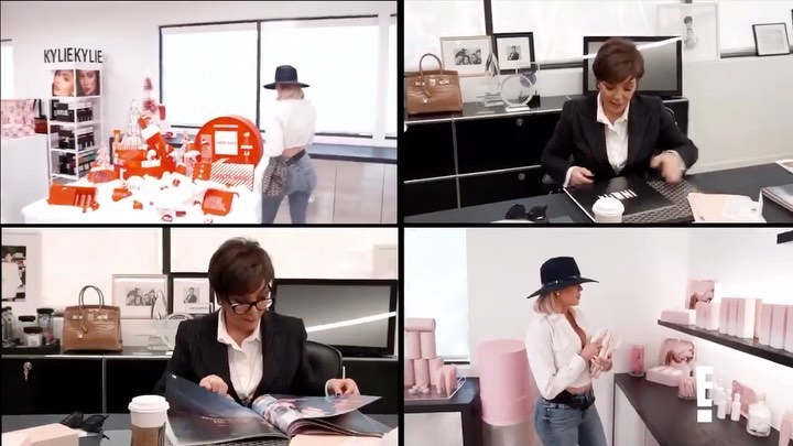 I’m @krisjenner’s assistant for the day! Tonight on a brand new episode of Keepi...