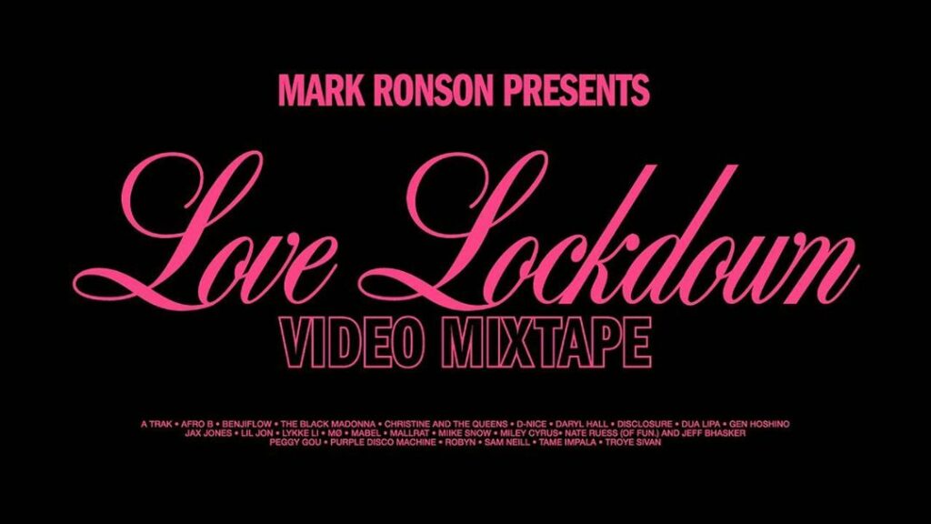come see my performance on @iammarkronson #LoveLockdown DJ set on Youtube at 3p...