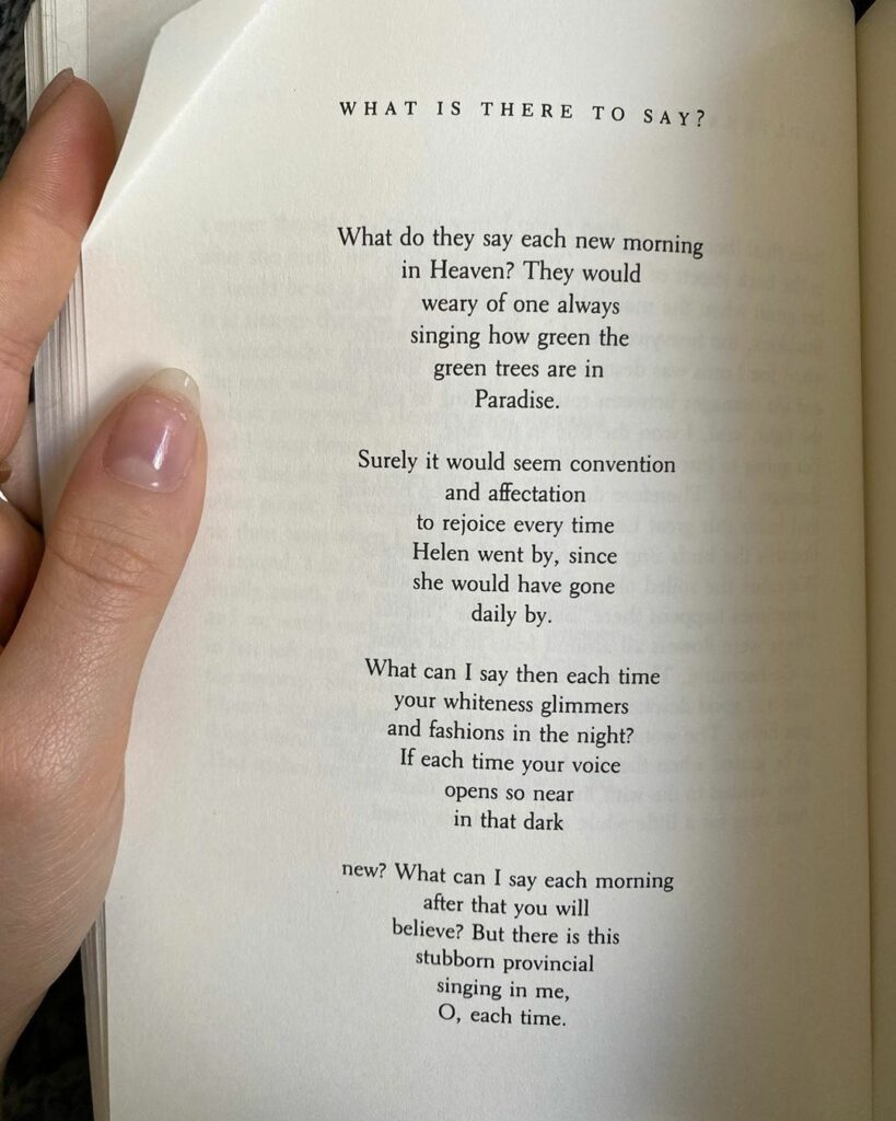 ‘the great fires’ by Jack Gilbert is one of my favorite collections of poetry & ...