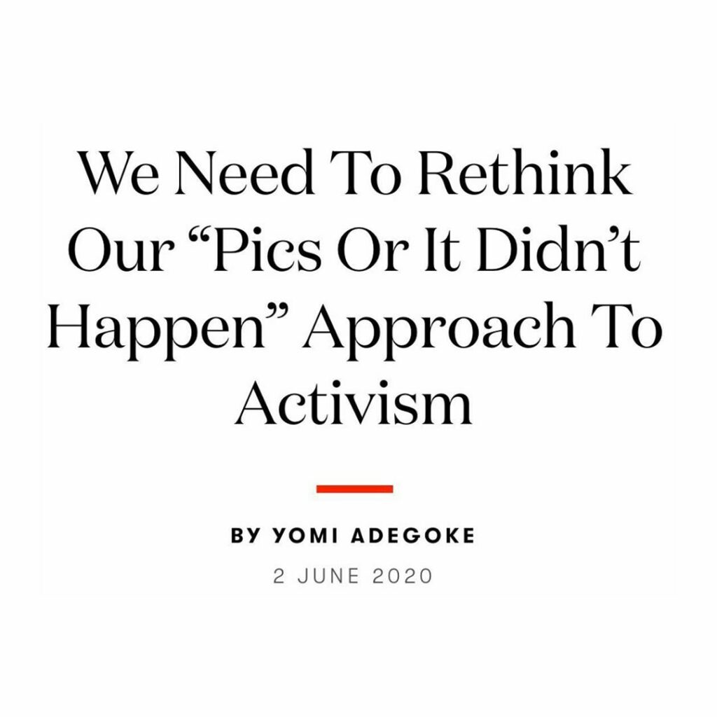 It has made me sad that it seems if people don’t post quickly on social media, o...