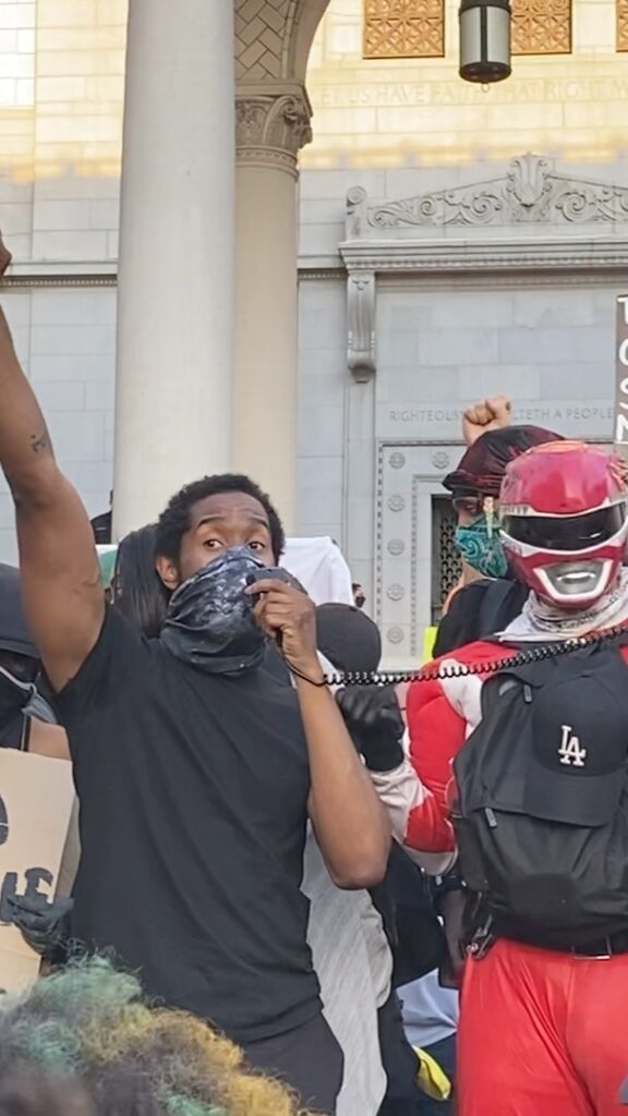 @alovelacejr artist and activist speaking some incredibly moving words in front ...