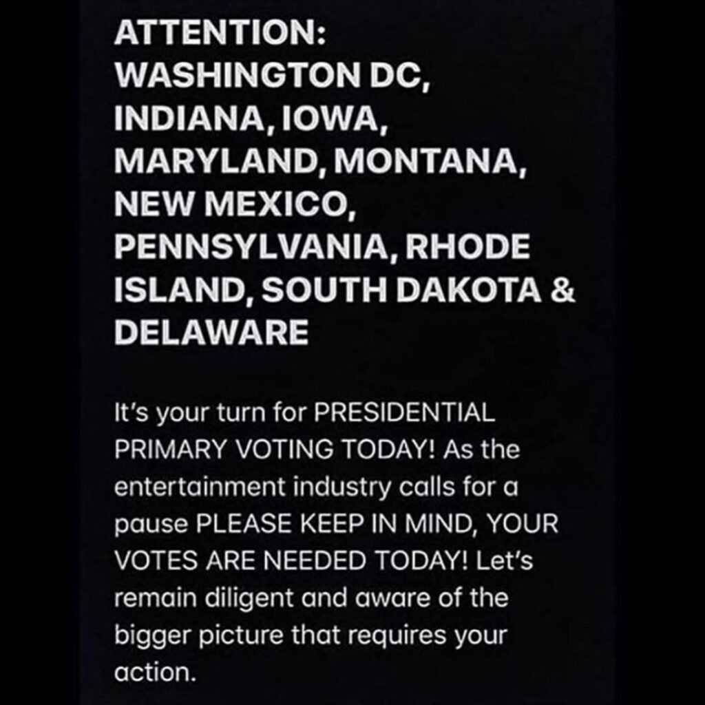 Please!!! Go vote!! Stay educated and be the change!! Your votes are needed!!!...
