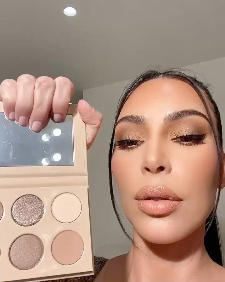 I did a makeup look using the new @kkwbeauty Classic II Eyeshadow Palette. Shop ...