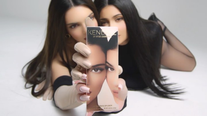 finally! KENDALL X KYLIE @kyliecosmetics collaboration launching 6.26.  A portio...