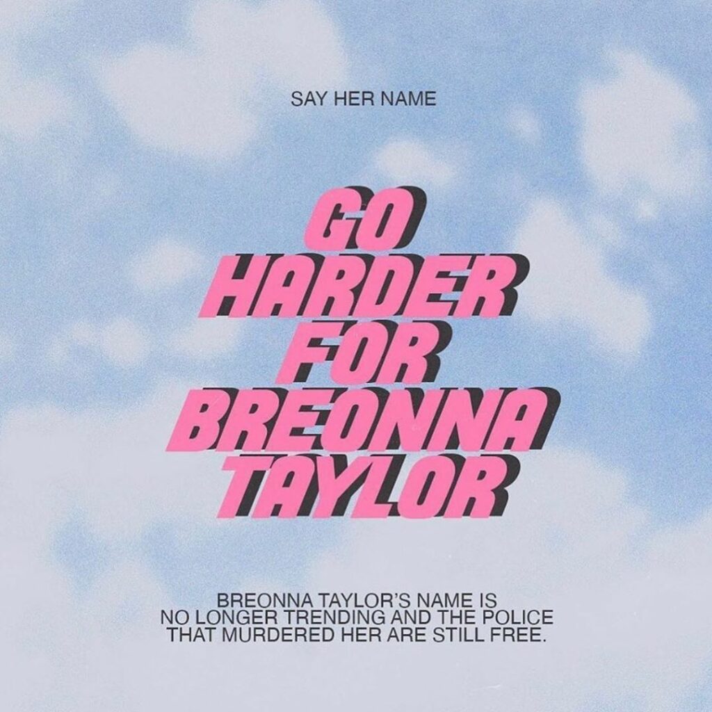 Nearly four months after Breonna Taylor was killed by police in her own bed, non...