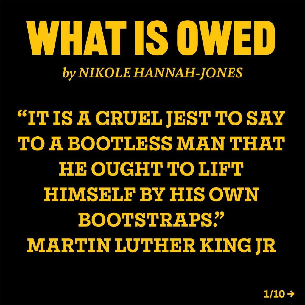 We can't understand racial injustice if we don't first understand the centuries-...