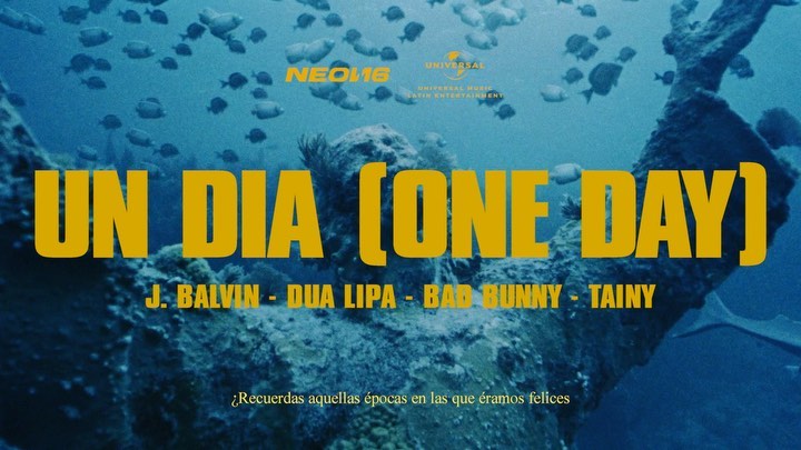 UN DIA / ONE DAY COMING THIS THURSDAY 8PM EST @jbalvin @badbunnypr @tainy ...