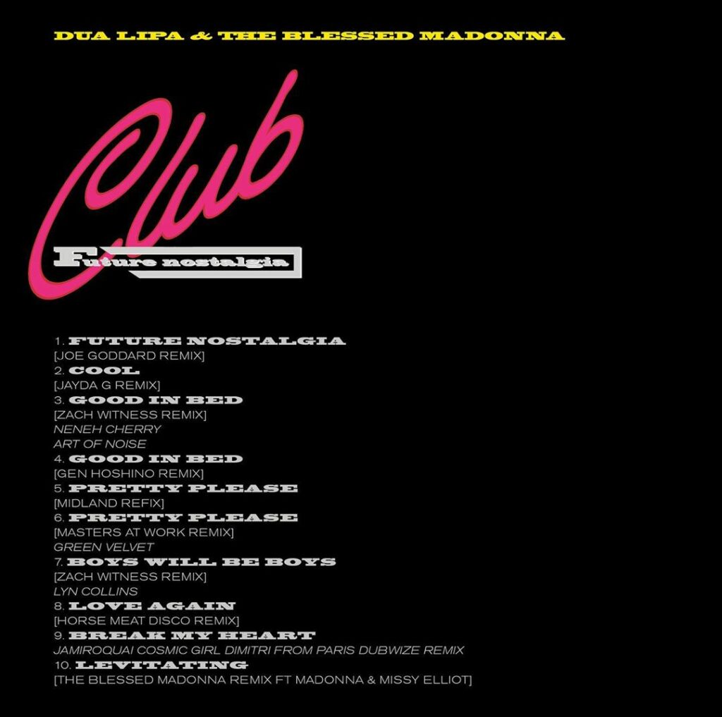 Club Future Nostalgia coming August 28th!!! ...