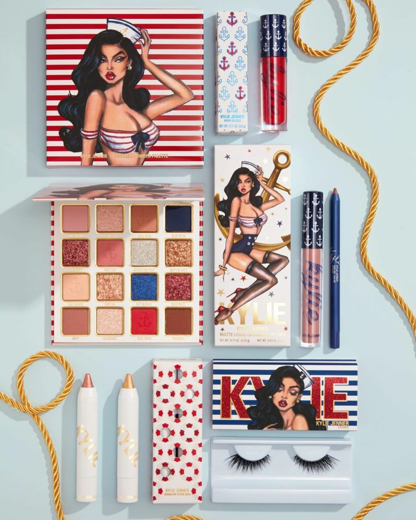 4 days to go until my @kyliecosmetics Sailor Summer Collection launch!  featurin...