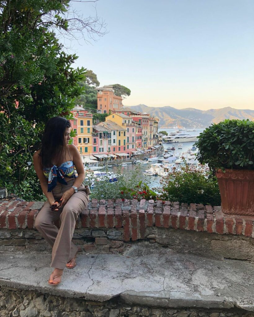 Portofino with some vino (not pictured)...