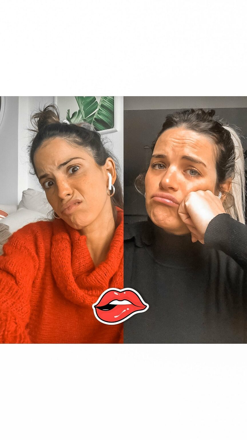 Acá yo aconsejando a @micavazquezok que cada día le falta menos !!!! Que nervios...