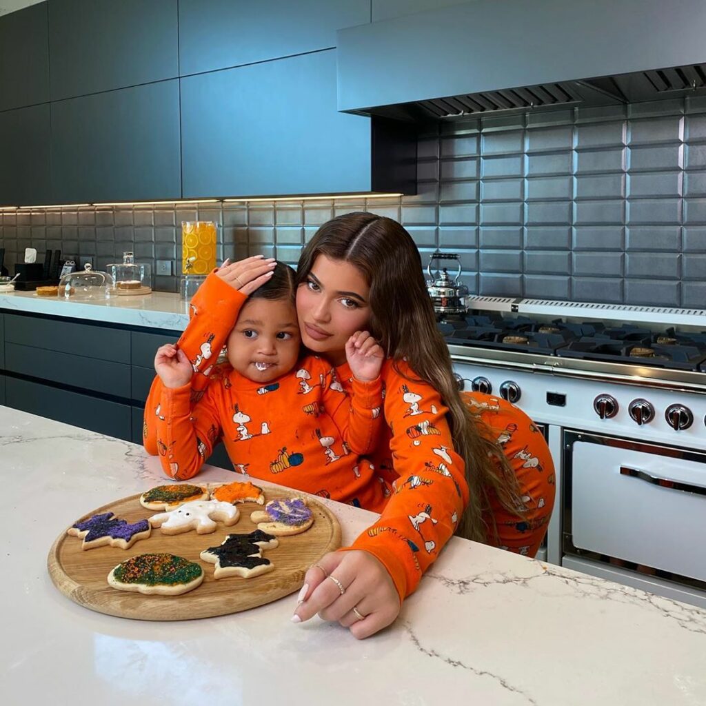 back with my favorite girl baking halloween cookies  check out our new youtube v...