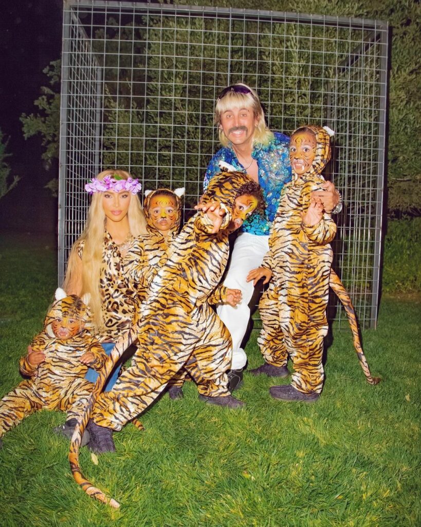 Carole Baskin, Joe Exotic and our tigers  #Halloween2020...