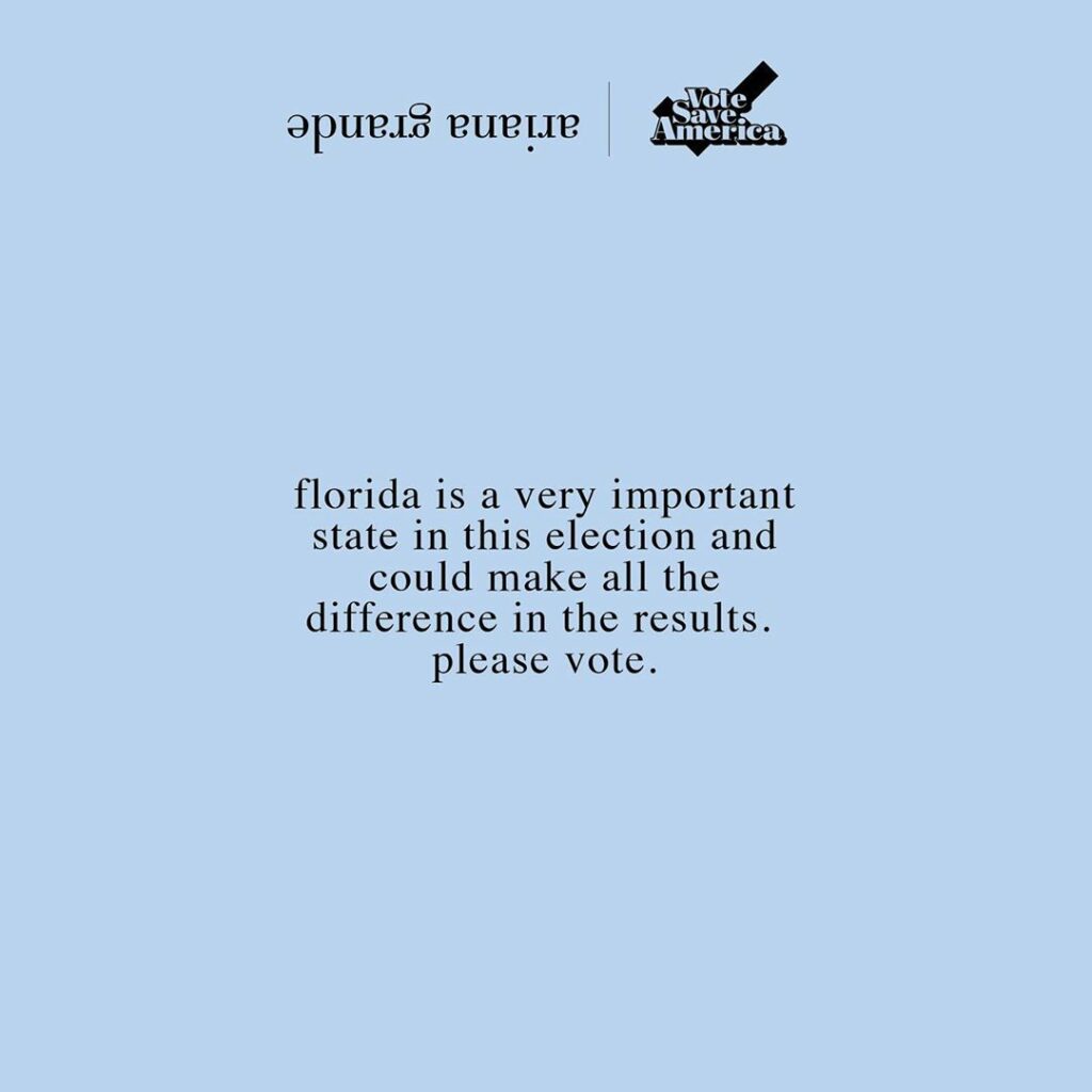 go to votesave.us/flgotv to reach out to voters in Florida this weekend and help...