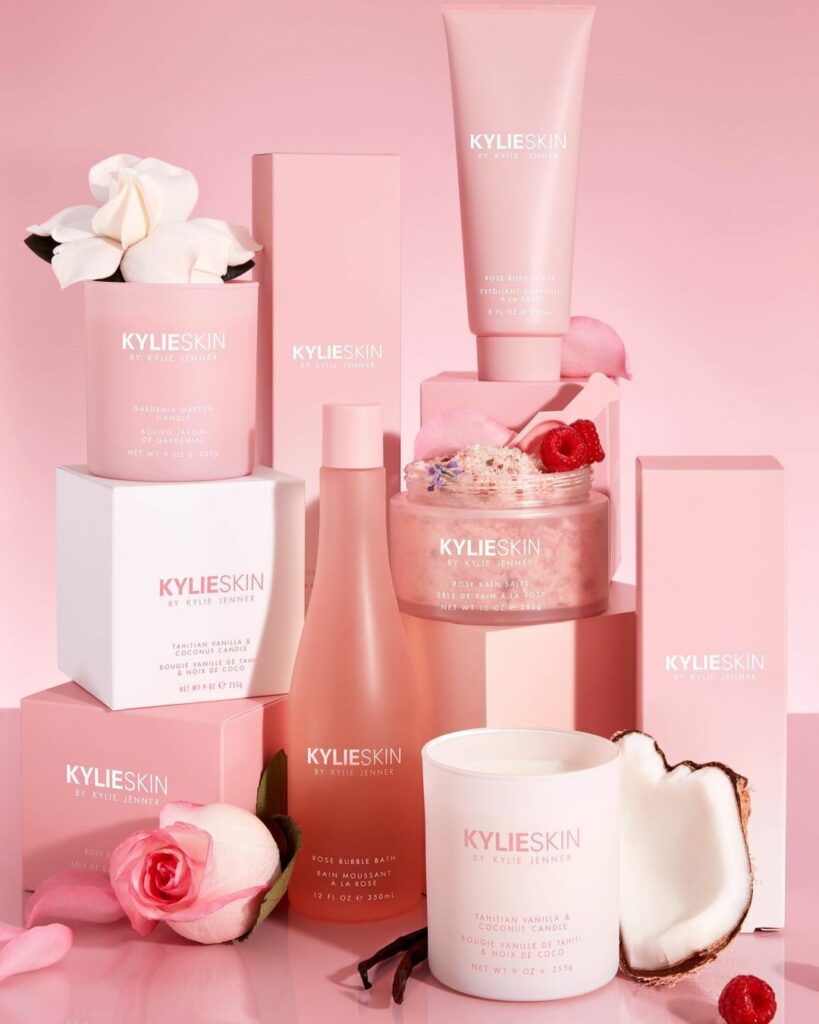 one hour to go! my limited edition Rose Bath Collection and advent calendar laun...
