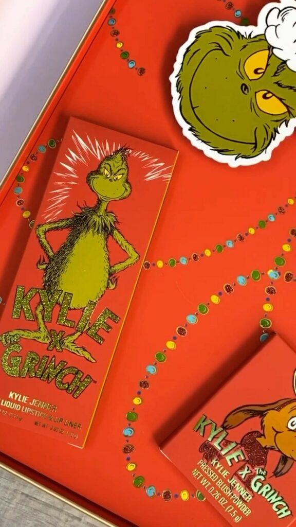 The Grinch X Kylie collection launches TOMORROW at 3pm pst only on KylieCosmetic...