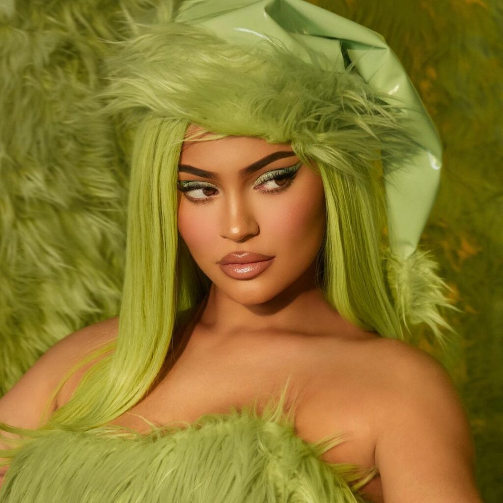 kylie stole christmas  the GRINCH X KYLIE collection launches THIS THURSDAY 11.1...