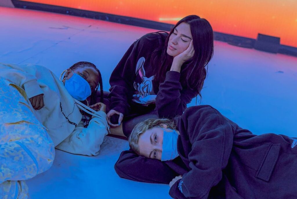 @amas rehearsals  shot by @pixielevinson...