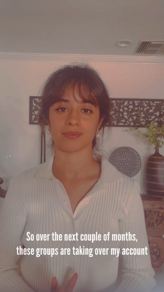 Camila Cabello: Earlier this year, @MovementVoterProject and I launched The Healing Justice Proj… Earlier this year, @MovementVoterProject and I launched The Healing Justice Proj...