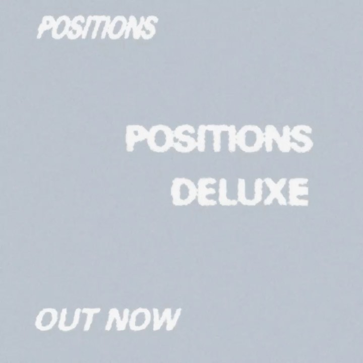 positions (deluxe) out now ...