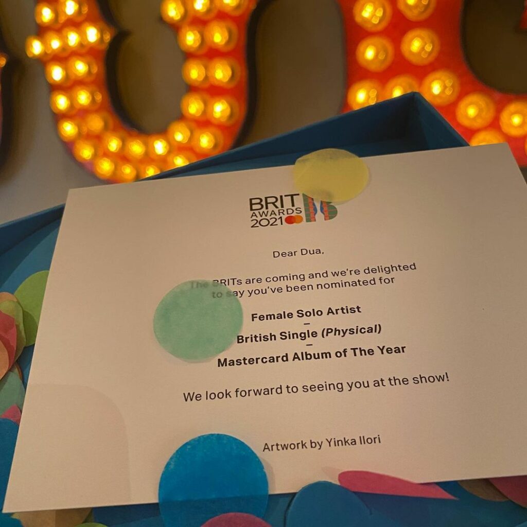 3 NOMS!!!!! Thank you @brits  can’t wait to see you there!!!!!! ...