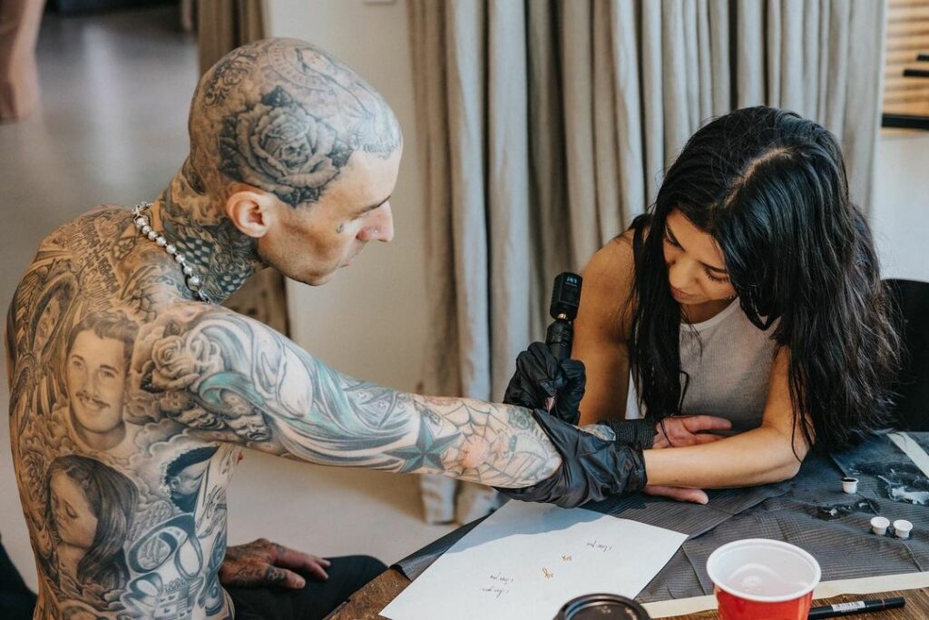 I tattoo....