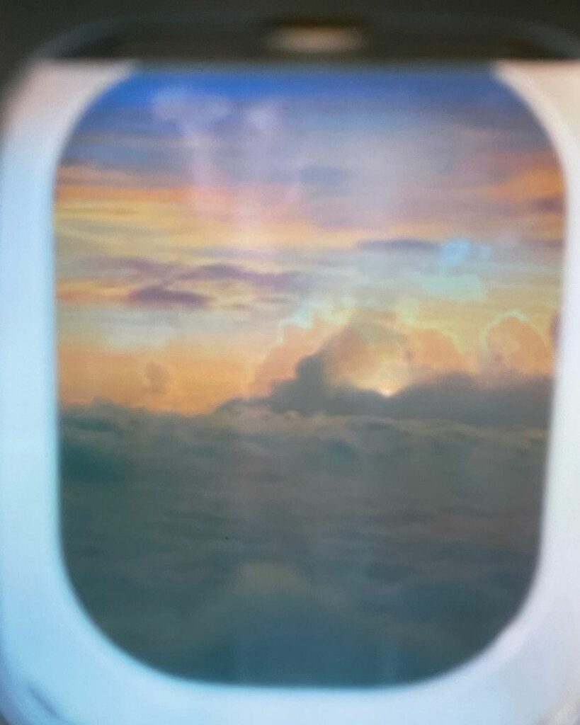 Sunrise in the skies...