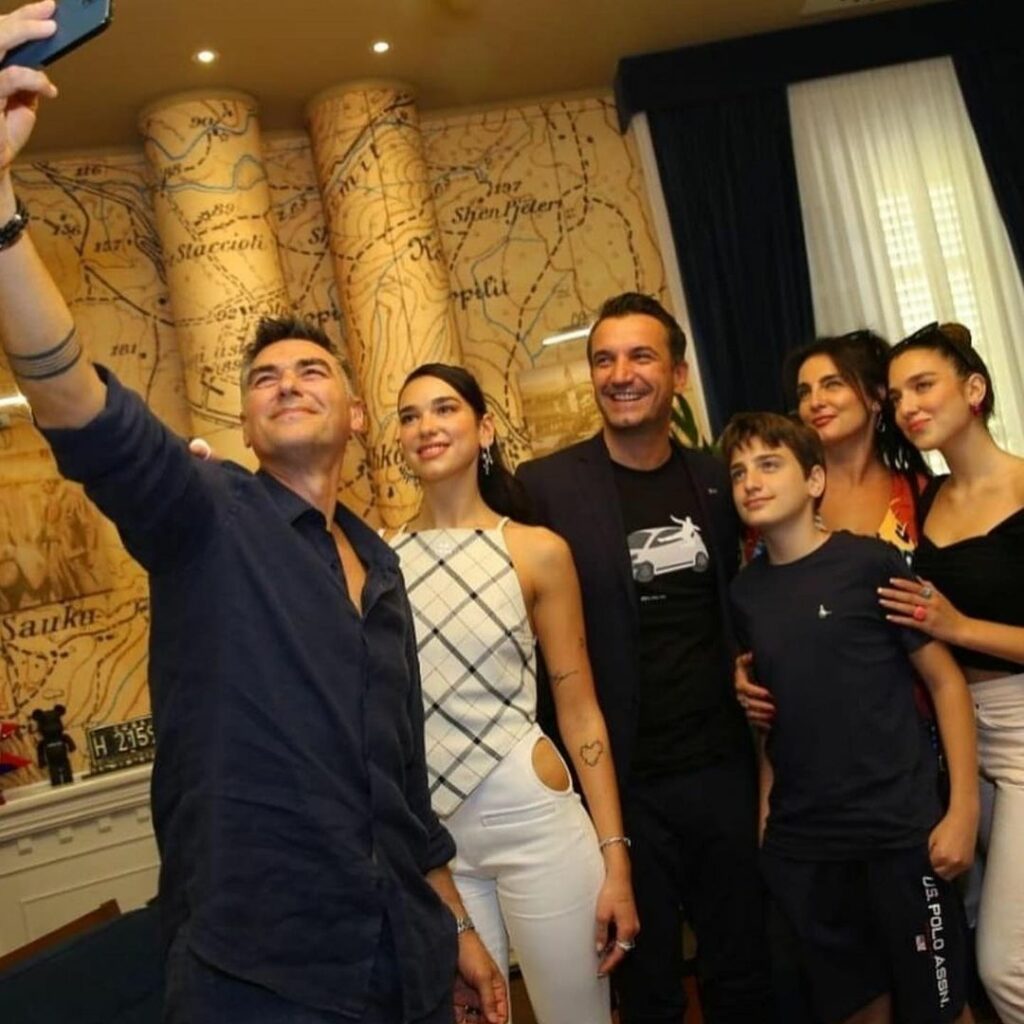 grateful for this wonderful welcome thank you @ediramaal @erionveliaj @amb_yurik...