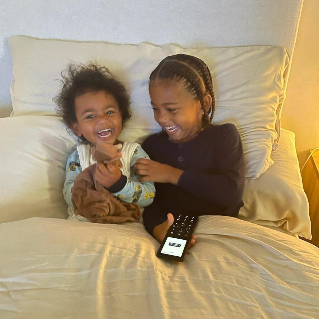 Bedtime with my boys...