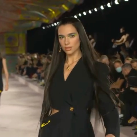 such an honour to open and close the @versace show tonight in Milan a surreal mo...