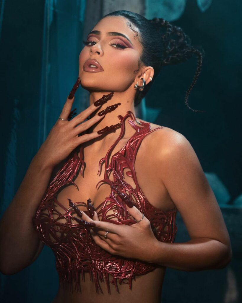 KYLIE X NIGHTMARE ON ELM STREET collection launching 10.12! i’m wearing our Fred...