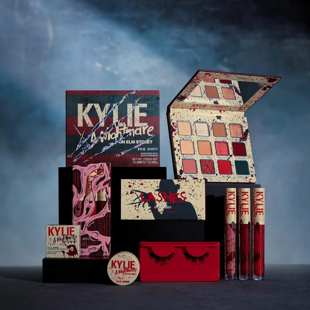 MY NIGHTMARE ON ELM STREET COLLECTION NOW LIVE ON KYLIECOSMETICS.COM! happy hall...