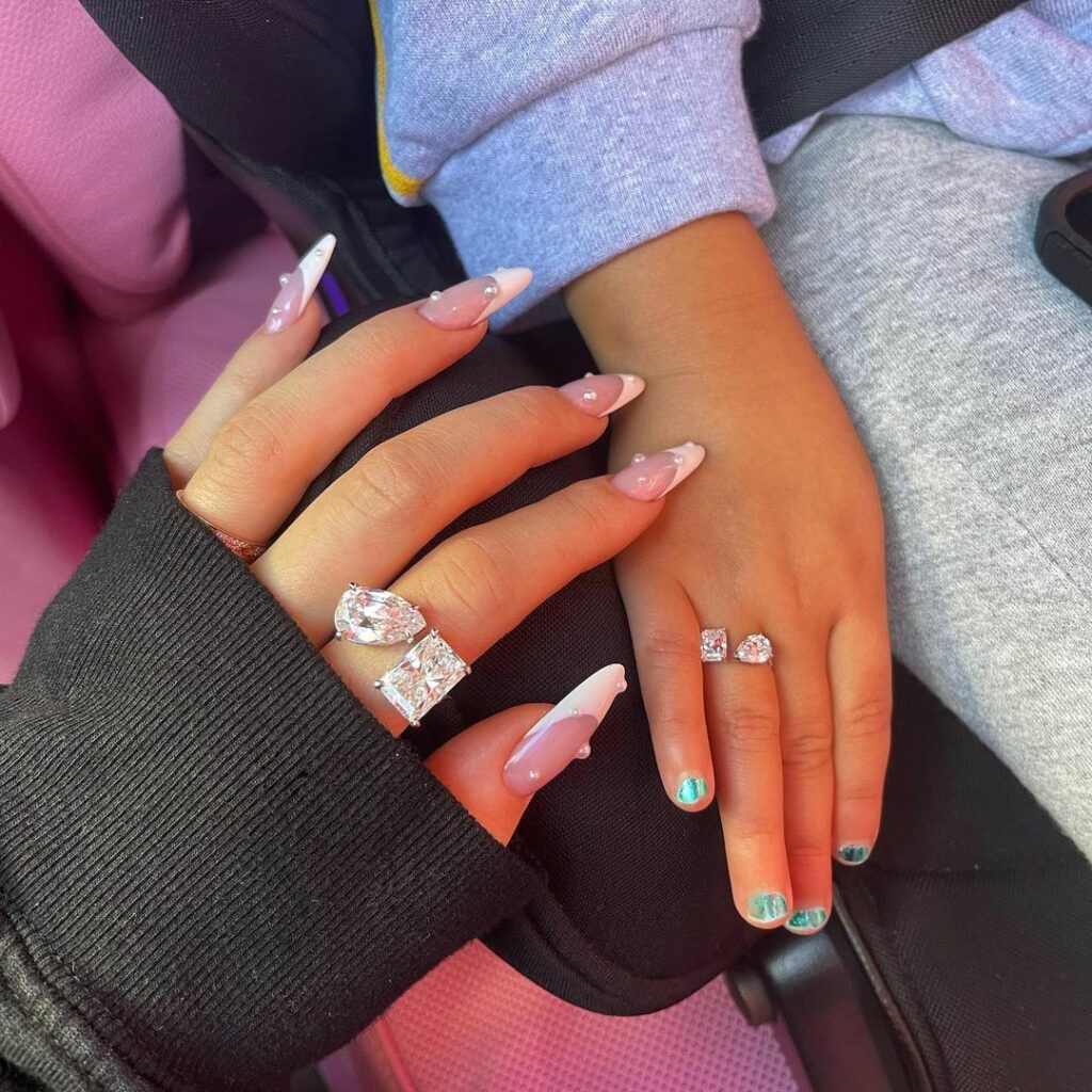 daddy got us matching rings ...