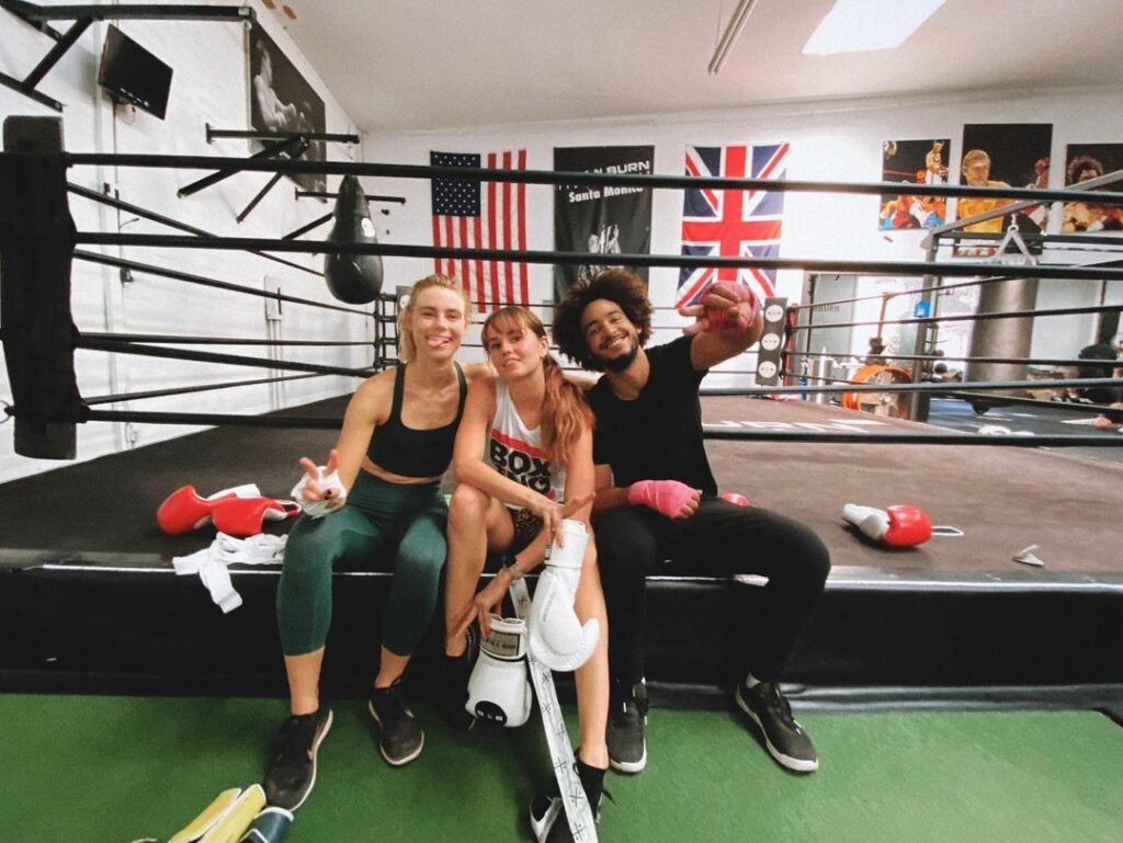 maybe the real fight scenes were the rounds of sparring we did along the way...
