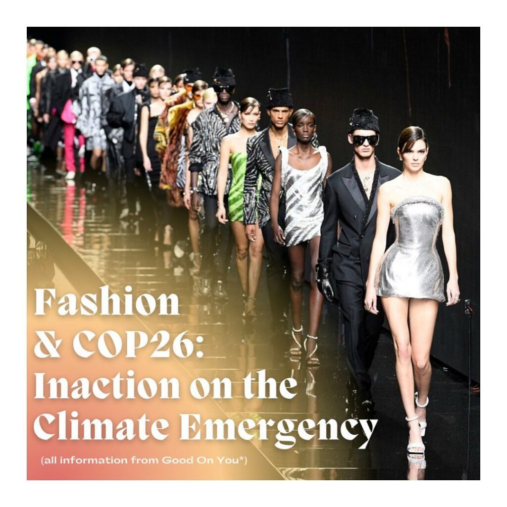 Fashion lacks urgency when it comes to the climate emergency, according to newly...