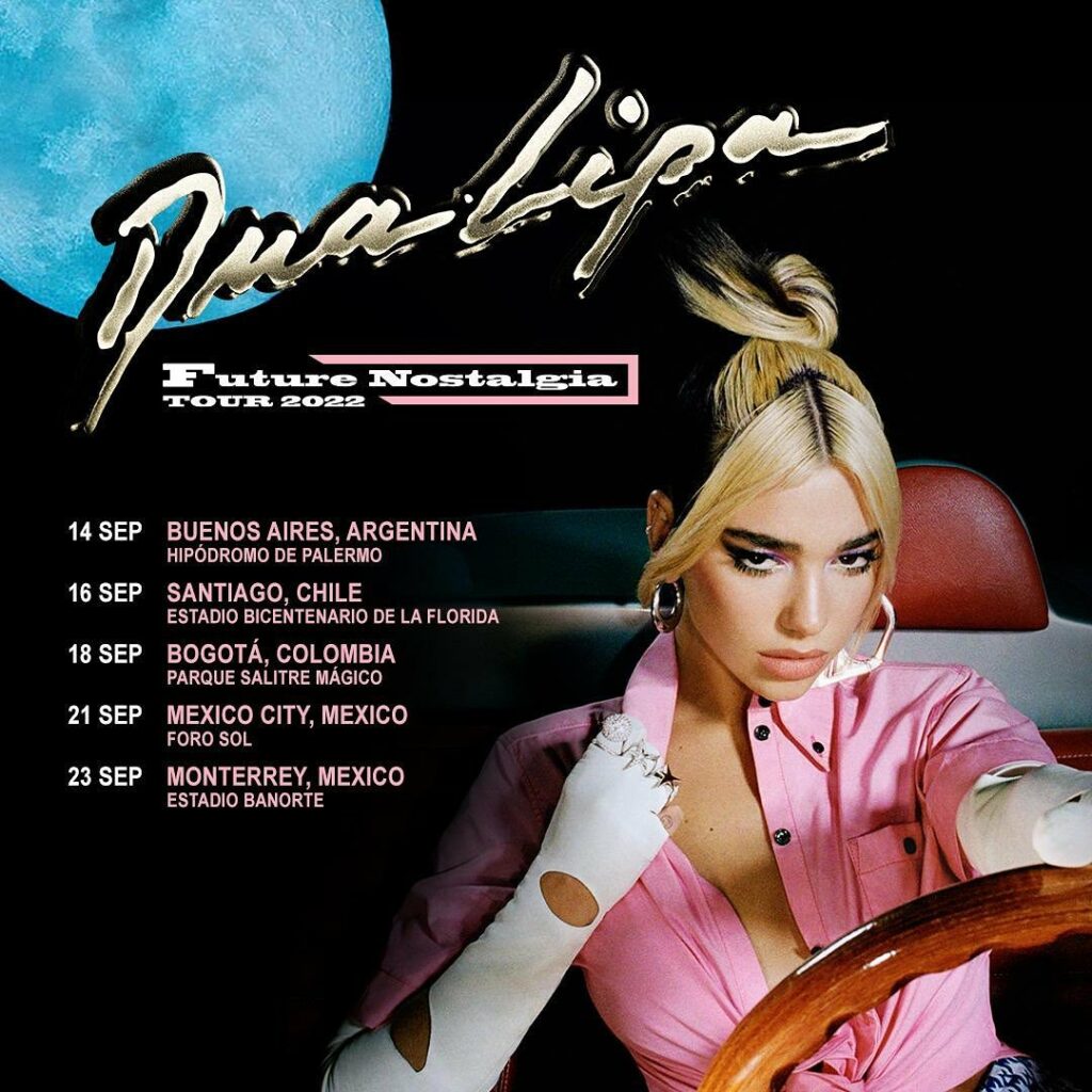MORE TOUR!!  check your local ticket agents for sales DUALIPA.COM/LIVE...