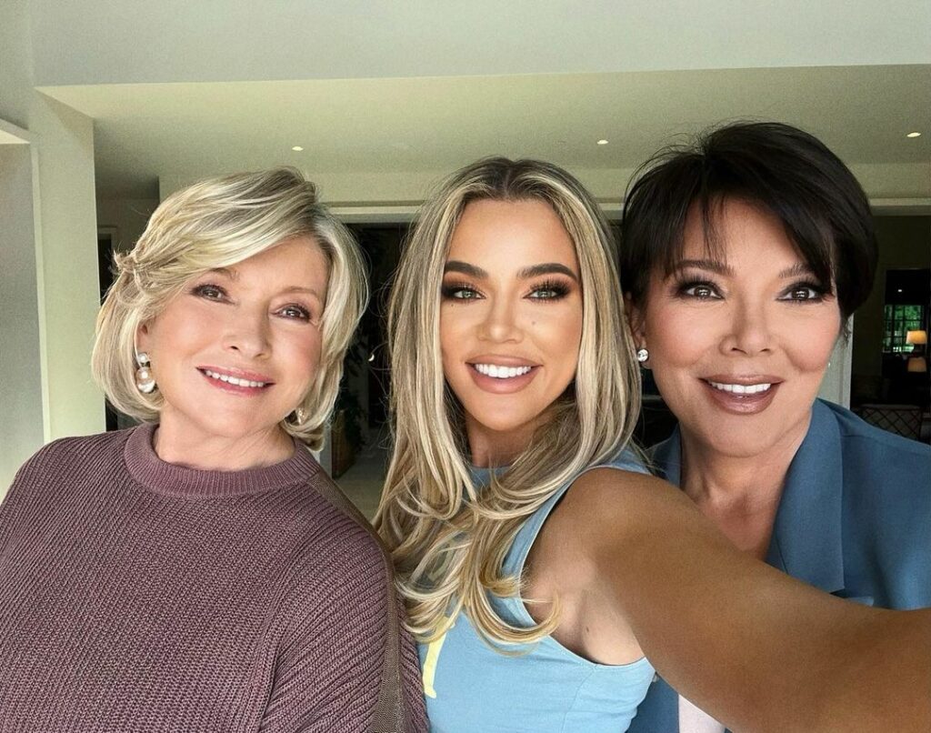 My mom surprised me and we had lunch with the ICON, the QUEEN herself, @marthast...