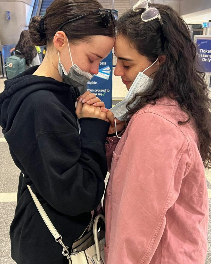 my girl, my world. happy birthday from 8,000 miles away . us, forever...