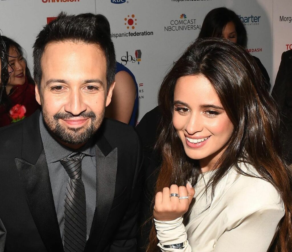 beautiful moment last night with my friend #LinManuelMiranda and his family, hon...