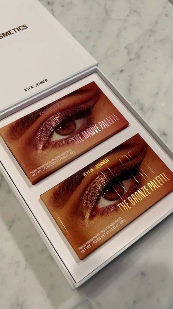 10 more minutes till my brand new palettes launch on kyliecosmetics.com!!!  @kyl...