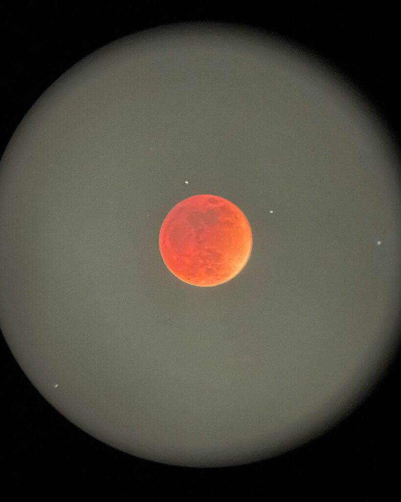 total lunar eclipse in scorpio...
