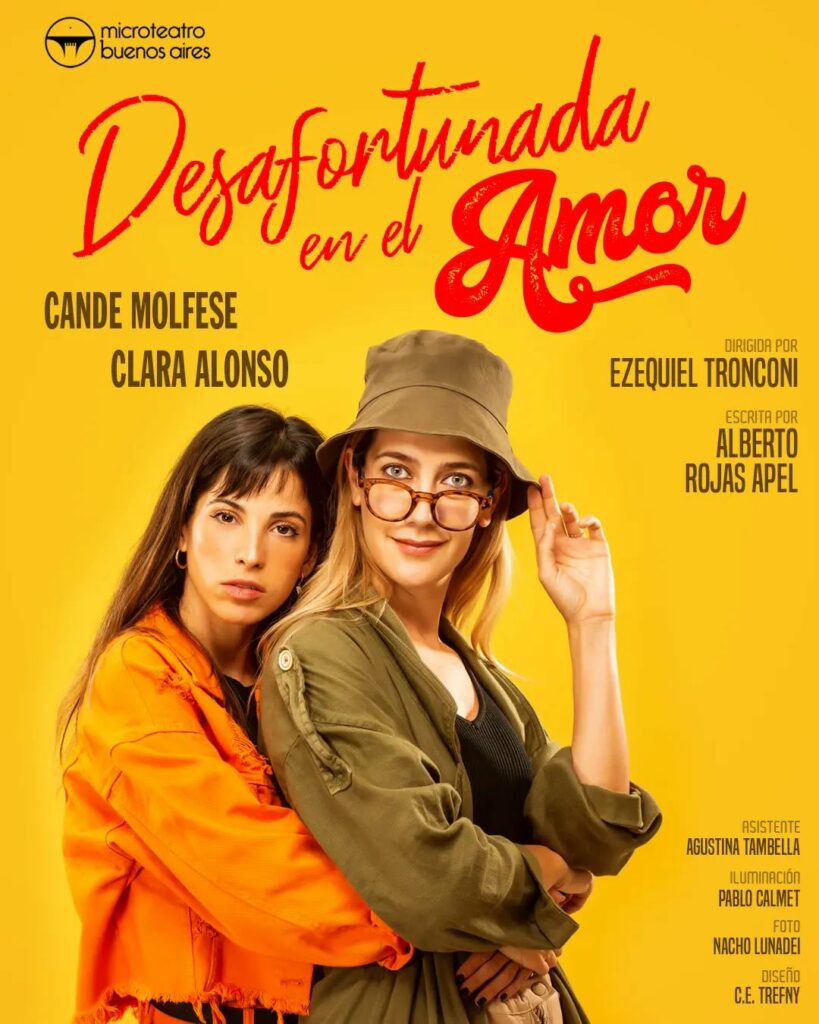 DESAFORTUNADA EN EL AMOR 
Jueves y viernes de JUNIO en @microteatroba 
Las funci...