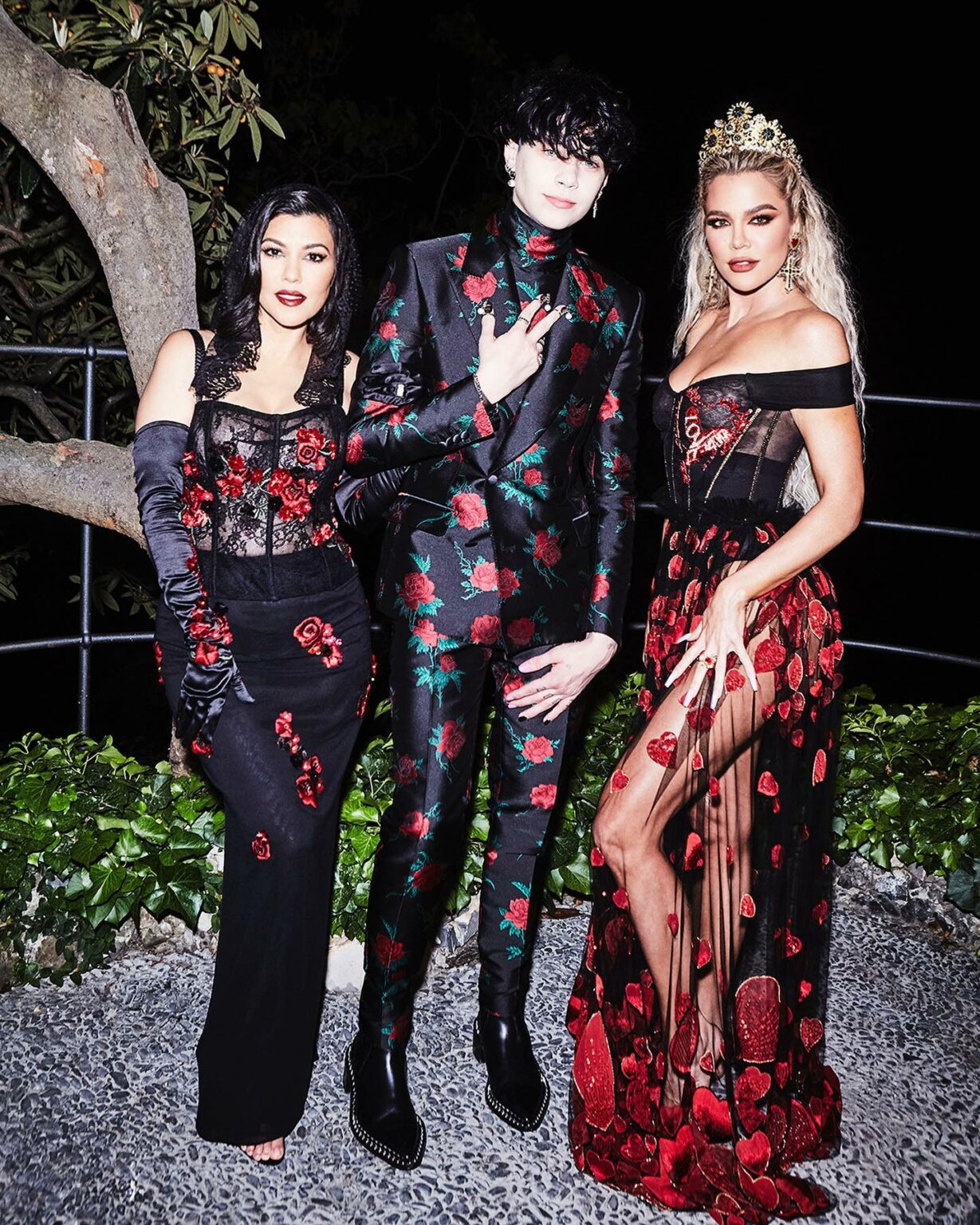 Roses are red, violets are blue, Kourtney this love is all for you...